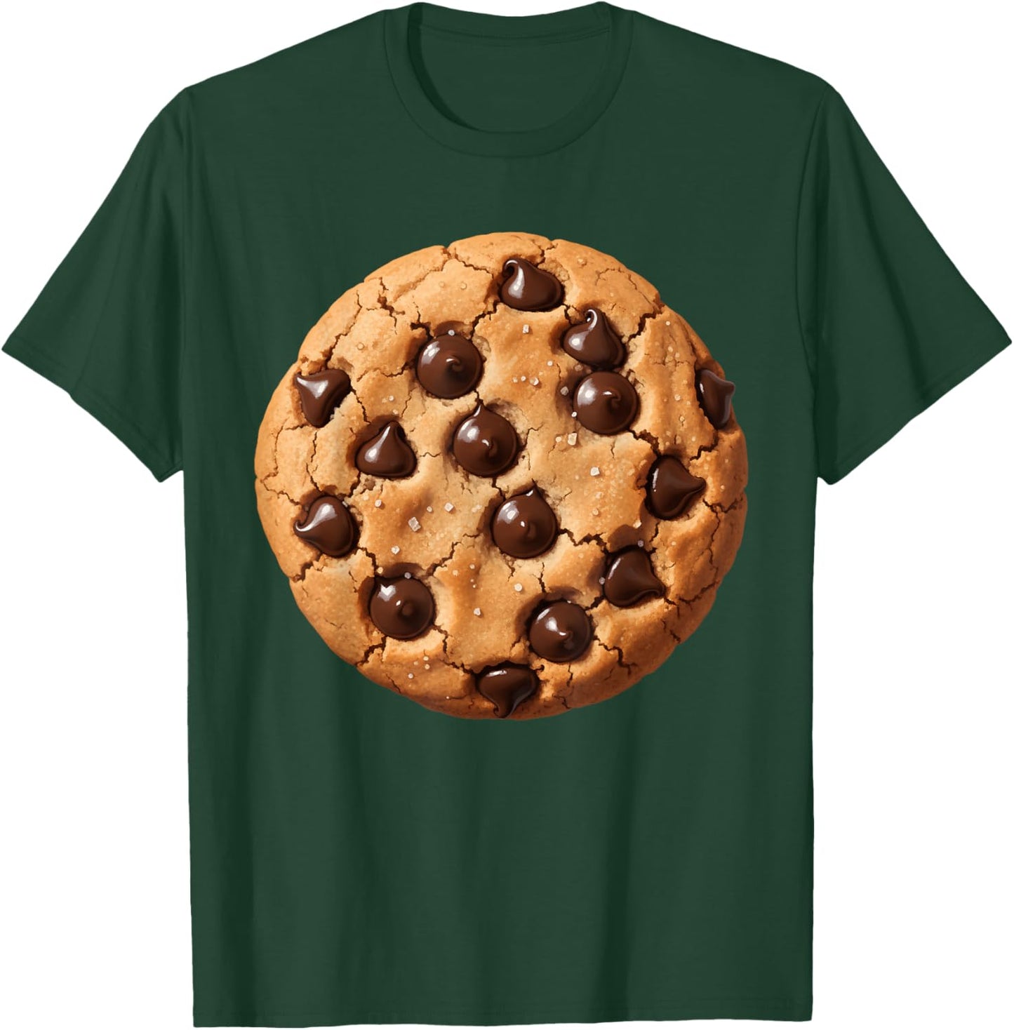Chocolate Chip Cookie Bakery Biscuit Pastry Food Costume T-Shirt - T-Shirt | Forest
