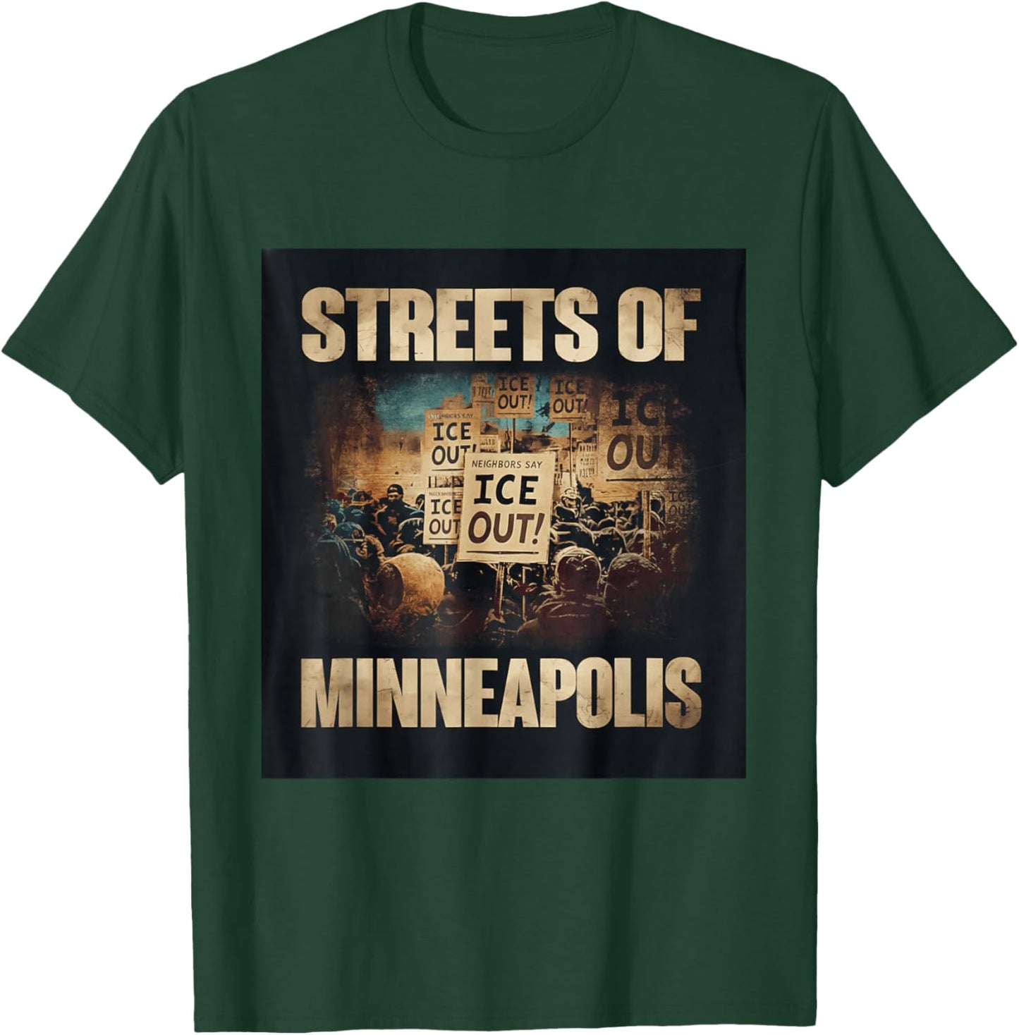 Streets of Minneapolis T-Shirt - T-Shirt | Forest