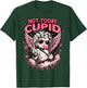 Not Today Cupid Funny Anti Valentine Graphic Gifts Men Women T-Shirt - T-Shirt | Forest