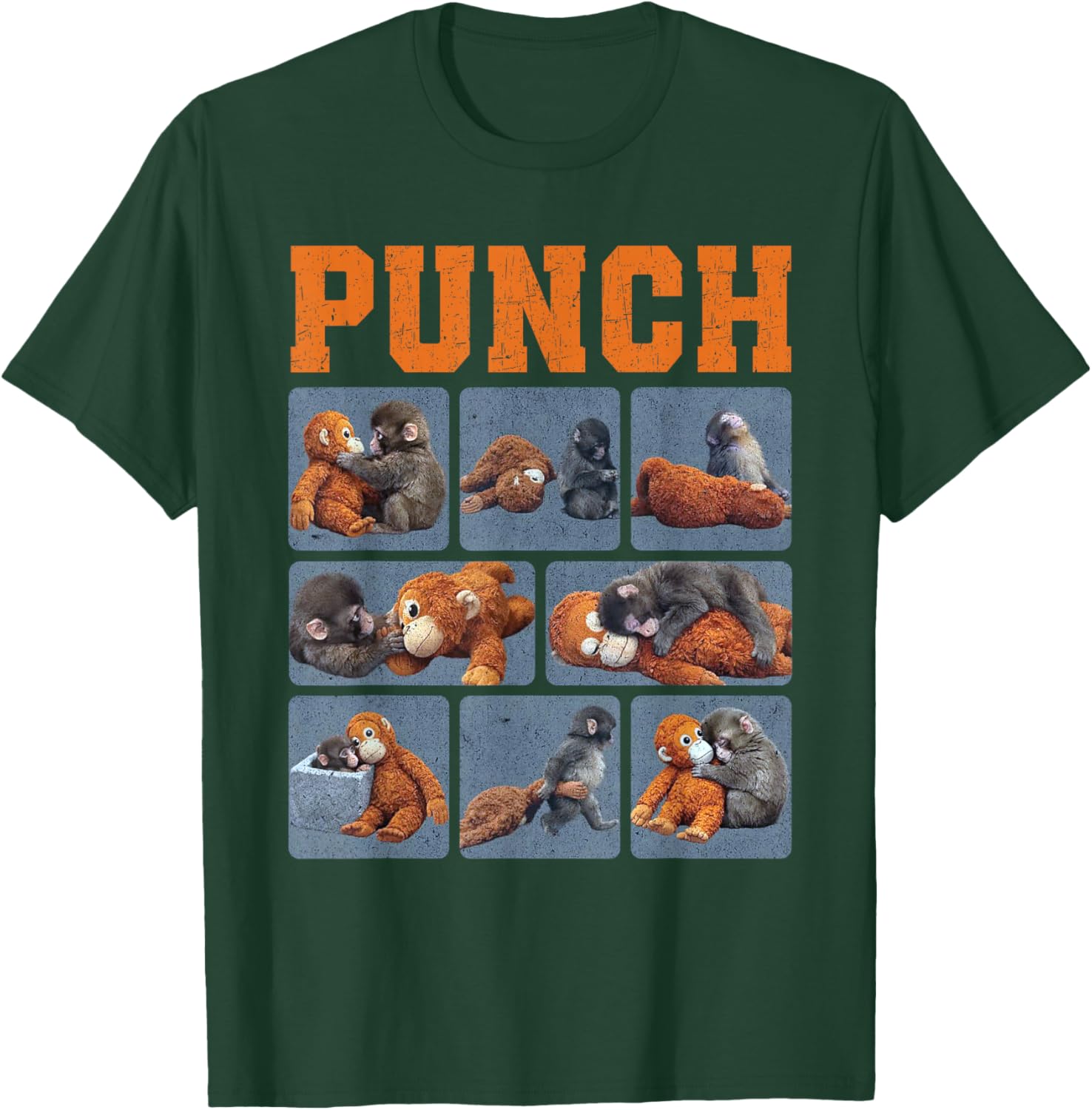Punch Monkey T-Shirt - T-Shirt | Forest