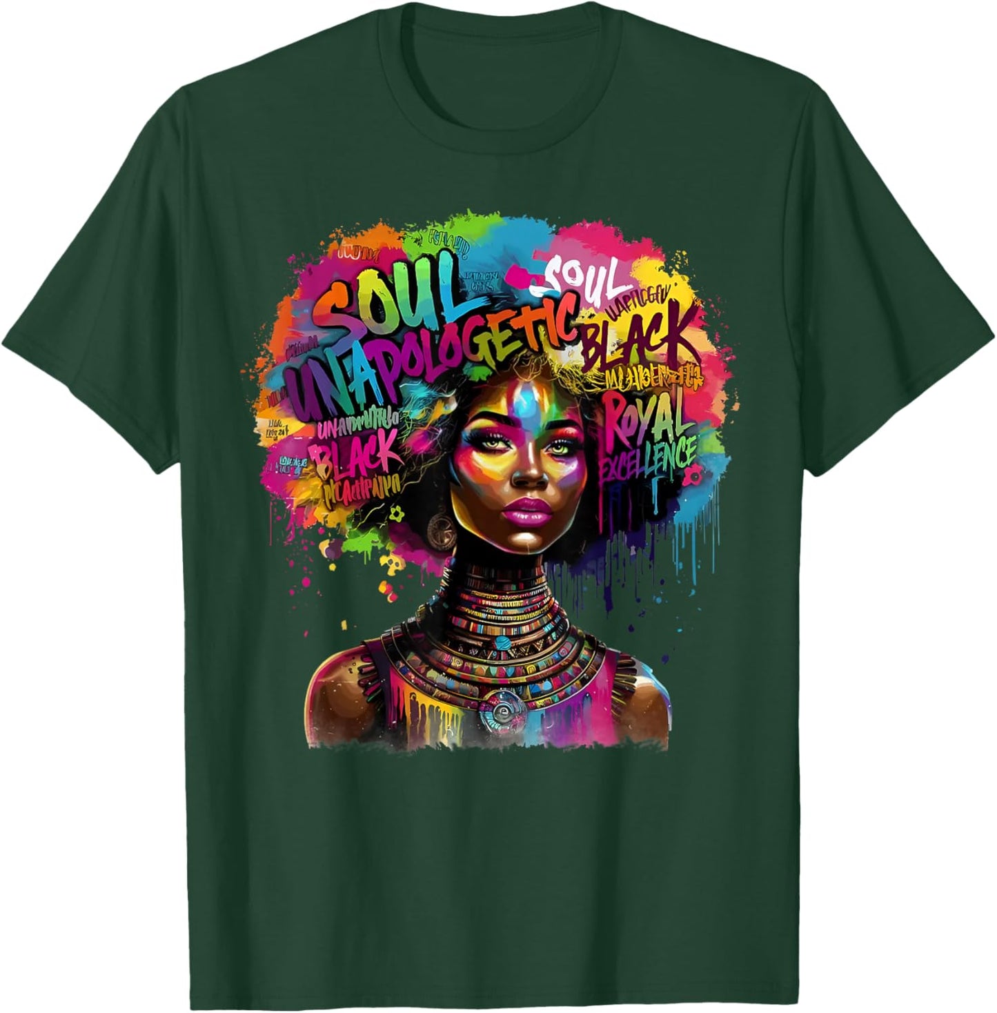 Unapologetically Dope Black History Month African American T-Shirt - T-Shirt | Forest