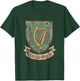 Erin Go Bragh Irish Crest Harp Shamrock Heritage Vintage T-Shirt - T-Shirt | Forest