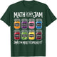 Math is My Jam and I'm Here to Spread It Teacher School T-Shirt - T-Shirt | Forest