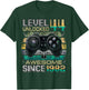 Level 44 Unlocked Awesome Since 1982 44th Birthday Gaming T-Shirt - T-Shirt | Forest