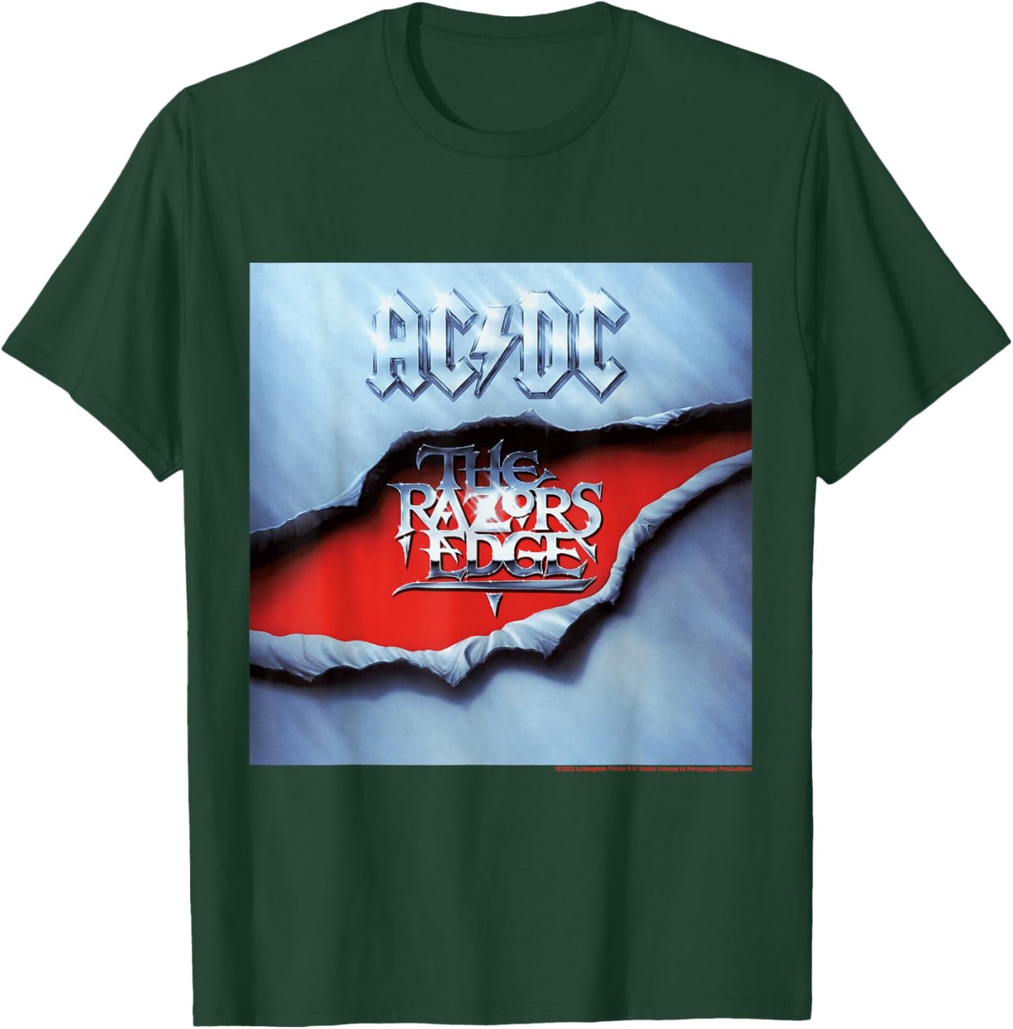 AC/DC Music Band The Razors Edge Iconic Design T-Shirt - T-Shirt | Forest
