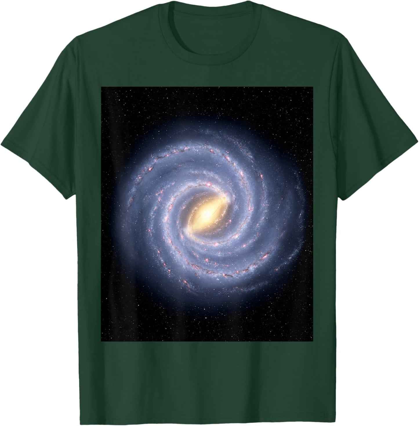 Milky Way Galaxy Astronomy Space Lovers T-Shirt - T-Shirt | Forest