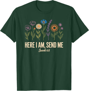 Here I Am Send Me Women T-Shirt - T-Shirt | Forest