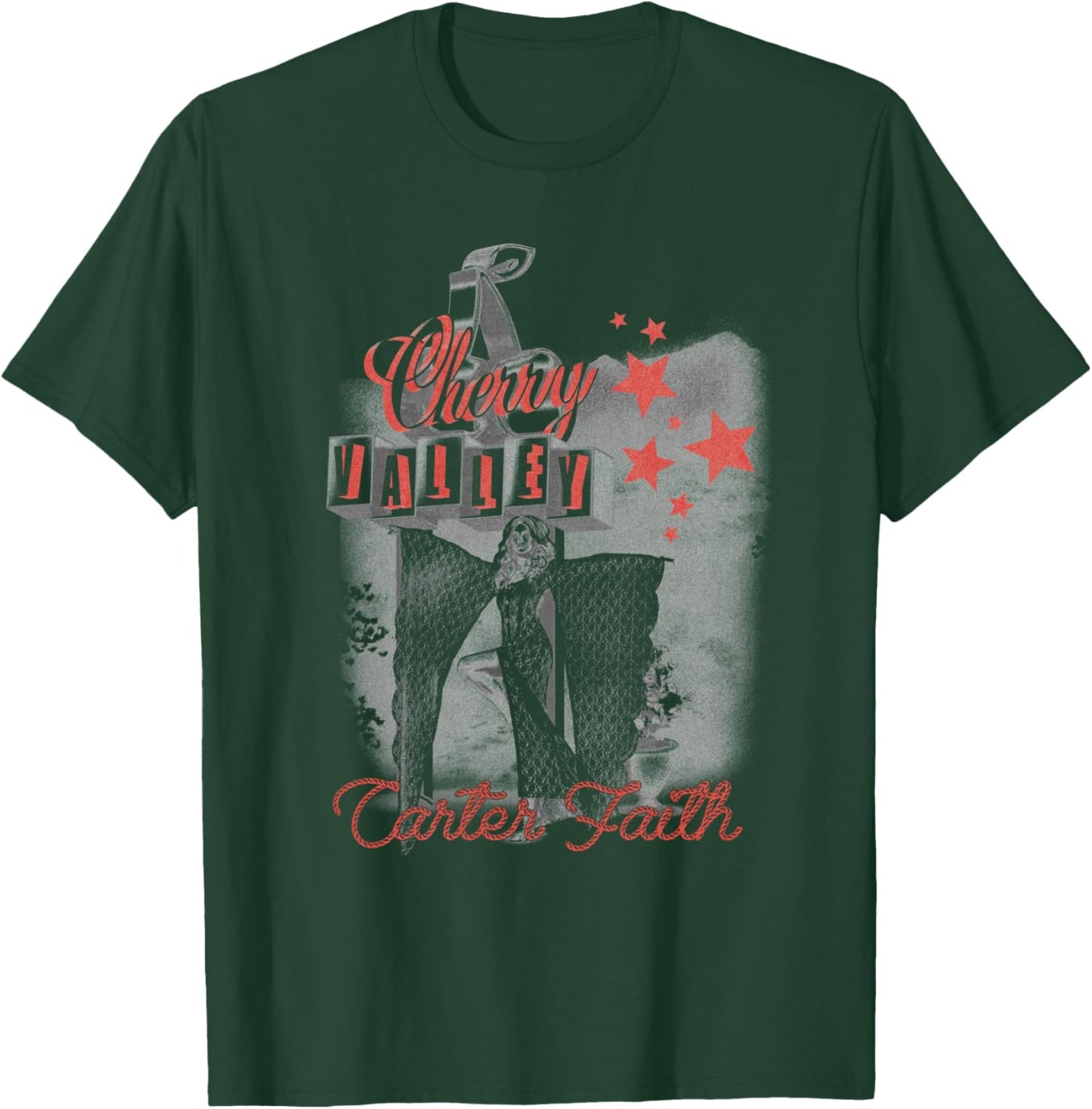 Official Carter Faith Cherry Valley T-Shirt - T-Shirt | Forest