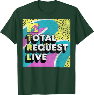 MTV Total Request Live TRL 90s Memphis Style T-Shirt - T-Shirt | Forest