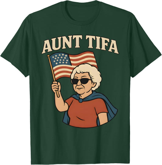Aunt Tifa T-Shirt - T-Shirt | Forest