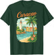 Vintage Curacao Tropical Caribbean Island T-Shirt - T-Shirt | Forest