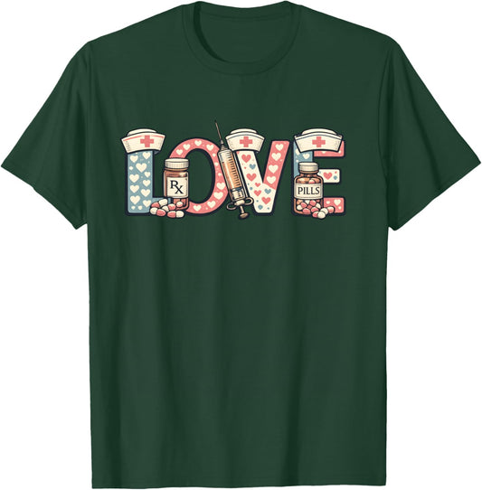 RN Future LPN Nurse Life Week CNA 2026 NICU Graduation ICU T-Shirt - T-Shirt | Forest