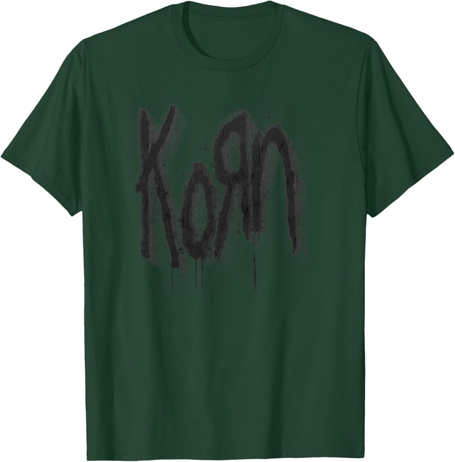 Korn Spray Paint Logo T-Shirt - T-Shirt | Forest