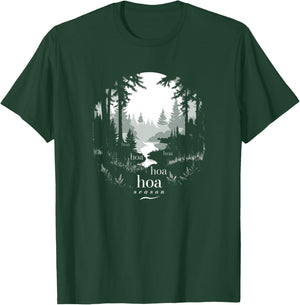 Hoa Hoa Hoa Hoa Hoa Season Autumn Fall Forest Trendy Graphic T-Shirt - T-Shirt | Forest