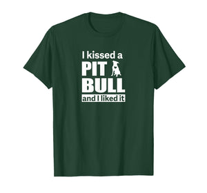 Pit Bull Kiss Dog Breed Love T-Shirt