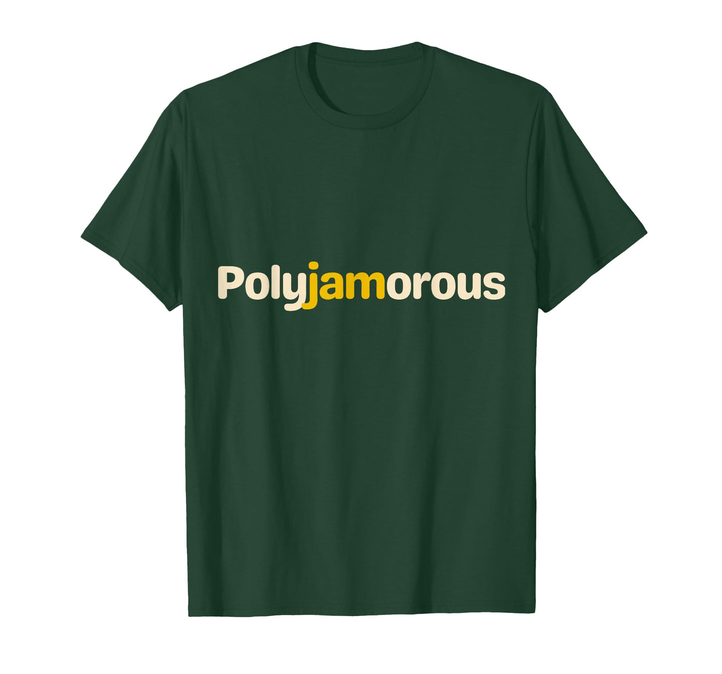 Polyjamorous Music Lover Design T-Shirt