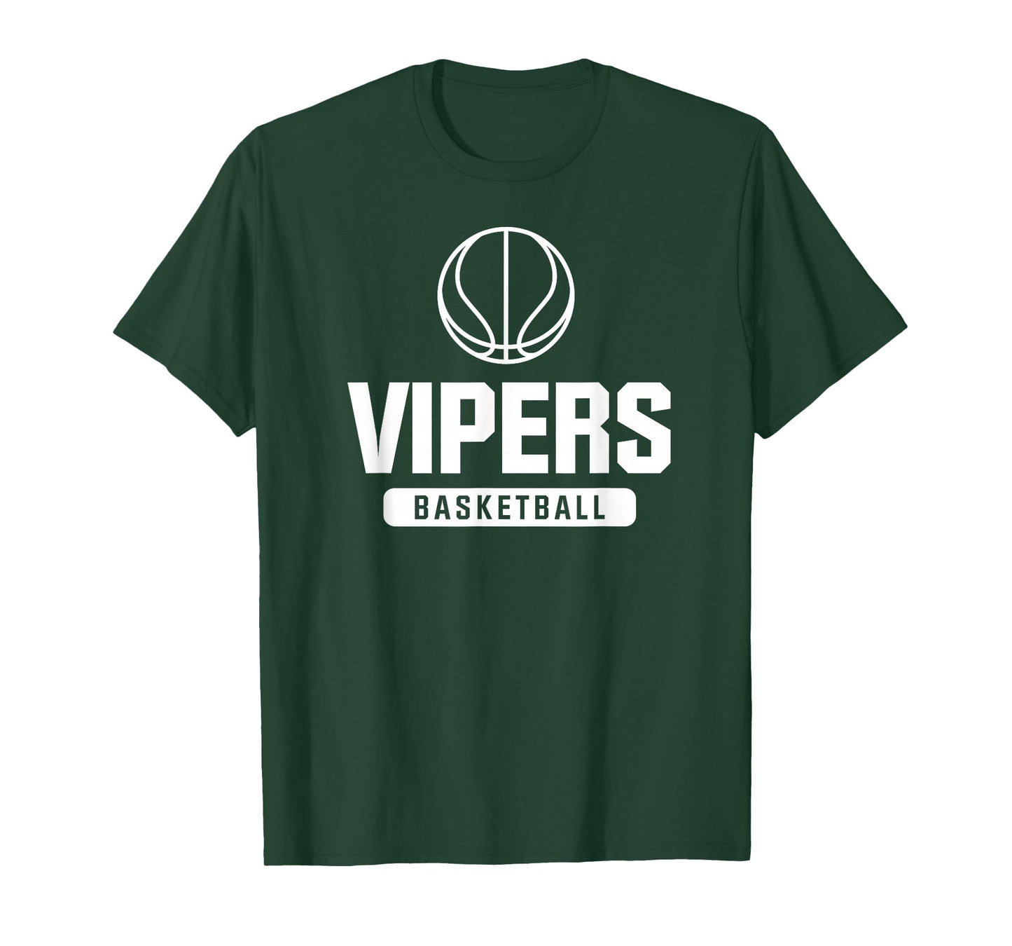 Vipers Basketball for Elementary, Middle, and High Schools T-Shirt