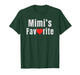 Mimi's Favorite Mom Heart Family for Kids Toddler T-Shirt