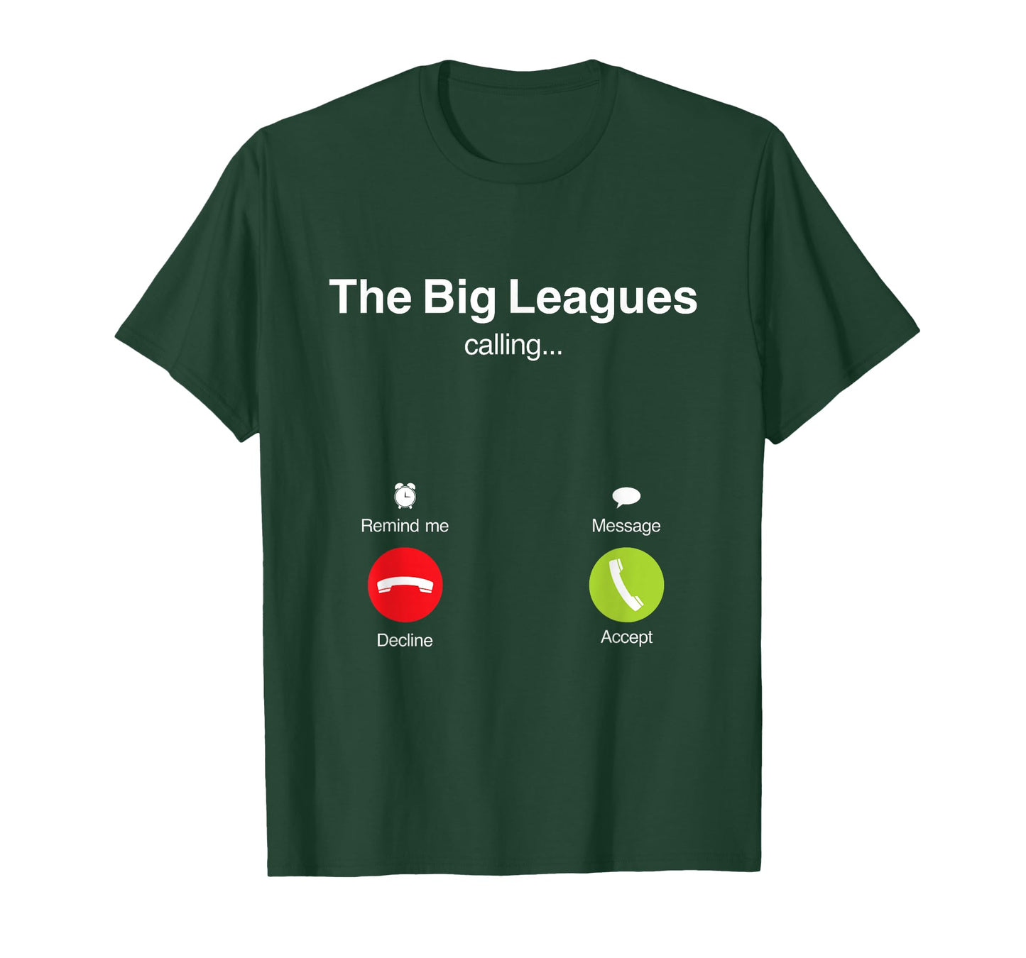 The Big Leagues are Calling Meme Funny Brain Rot T-Shirt