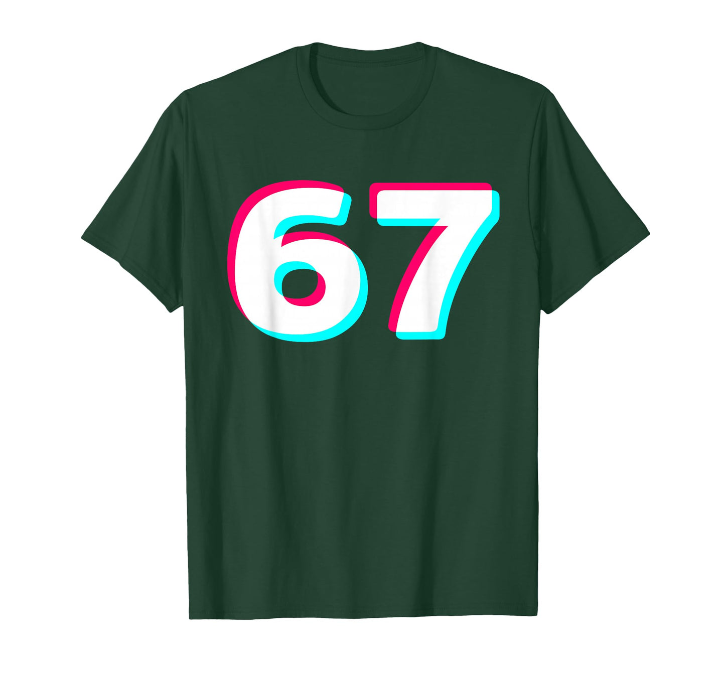 Six Seven Alpha Gen Meme 6 7 Matching 67 T-Shirt