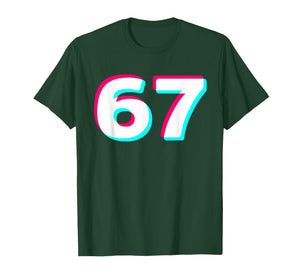 Six Seven Alpha Gen Meme 6 7 Matching 67 T-Shirt