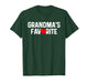 I'm Grandma's Favorite Grandchild Quote Baby Granddaughter T-Shirt