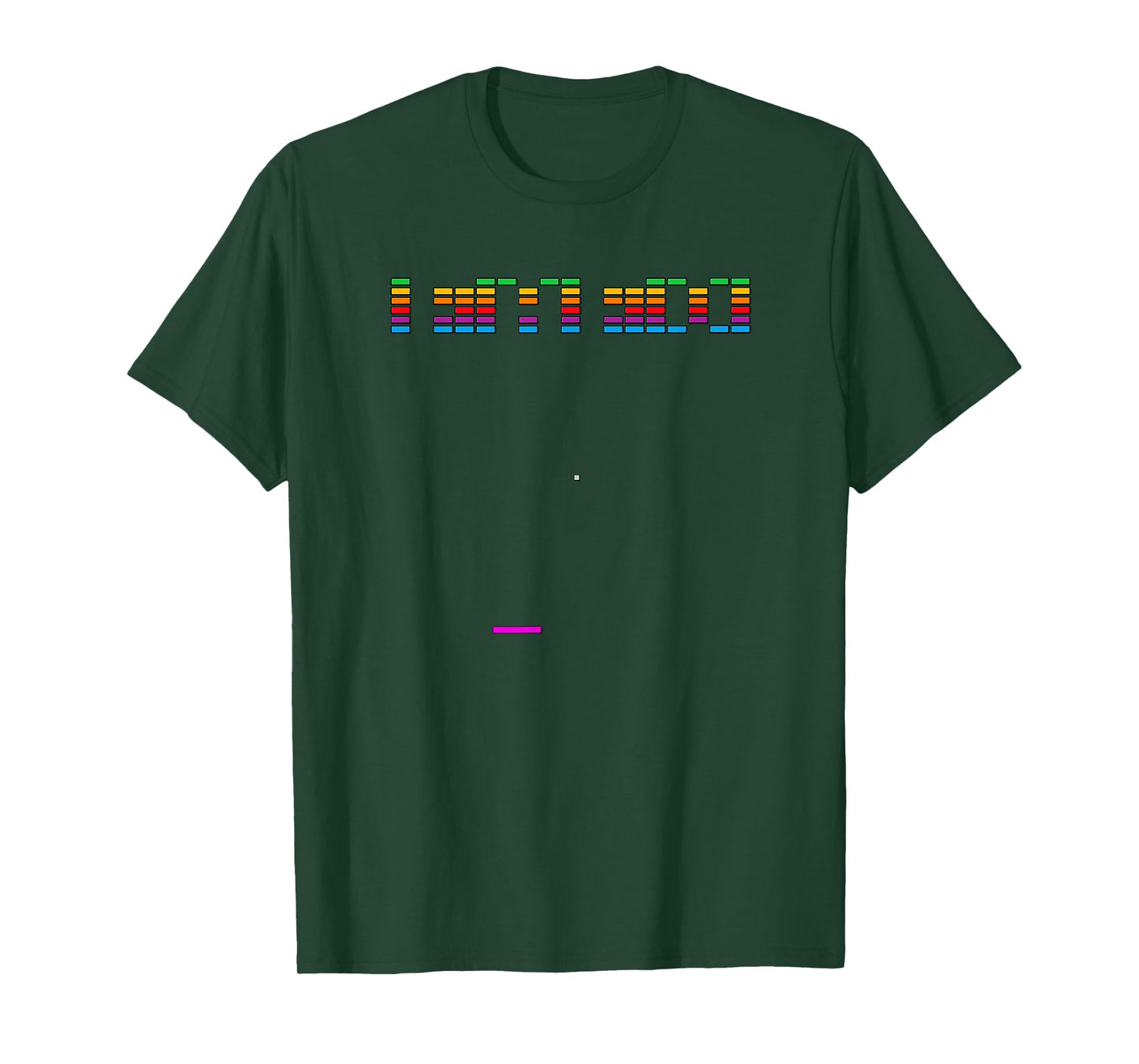 FAFO Retro 8-bit Block-Breaker Ball & Paddle Pixel Art Gamer T-Shirt