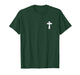 Simple Cross Faith Minimal Christian Symbol T-Shirt