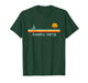 Amity 1975 Retro Sailboat and Sunset Design Gifts Idea T-Shirt