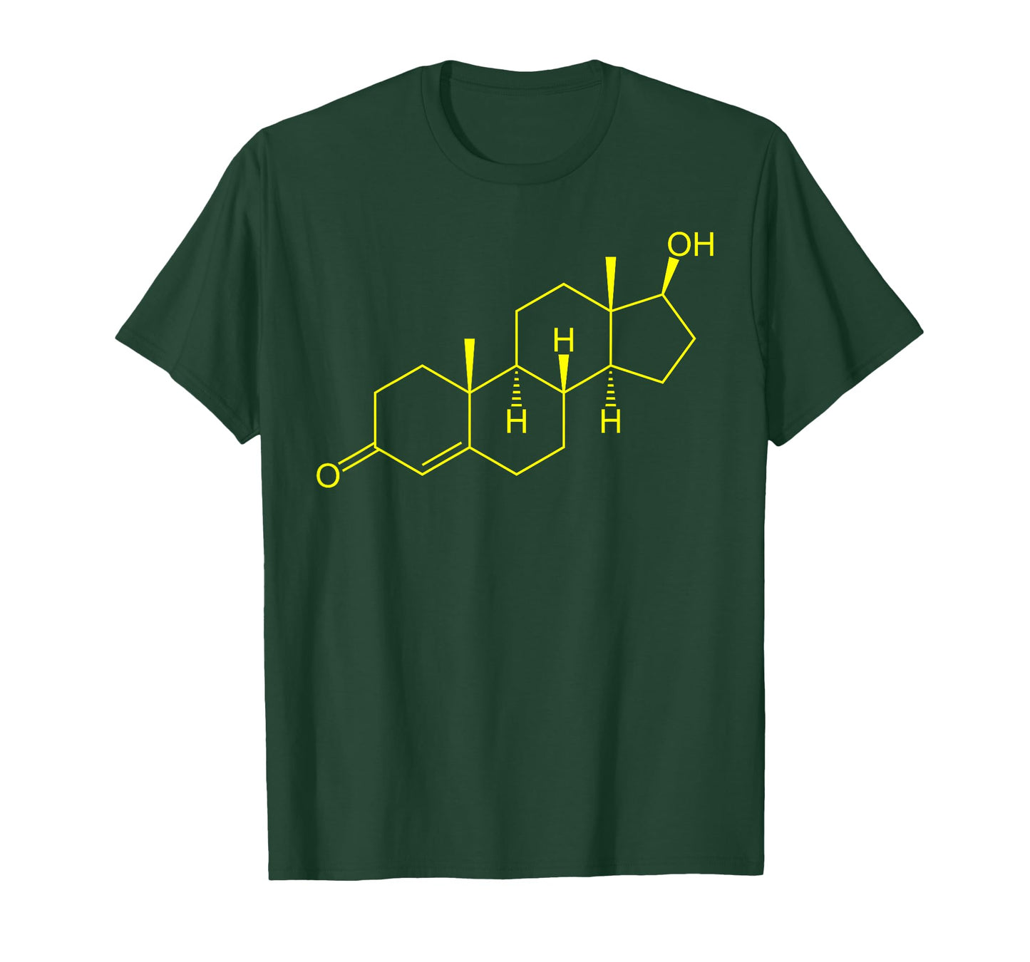 Testosterone Molecule Biology Science T-Shirt