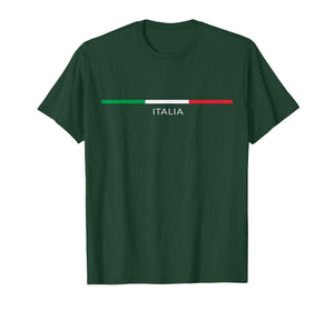 Italy Flag Patriotic Italian Roots Heritage Vacation Italia T-Shirt