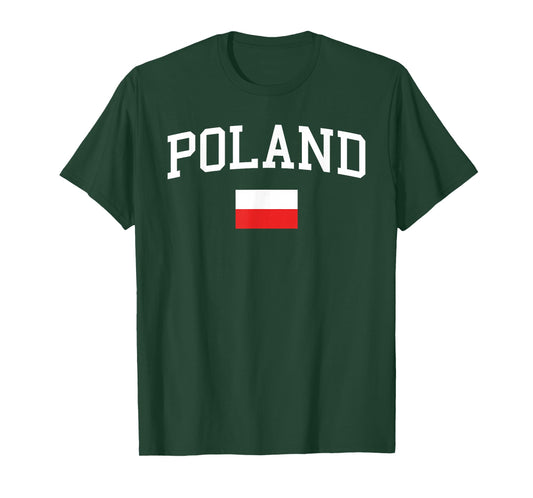 Polish Flag Men Women Kids Poland T-Shirt