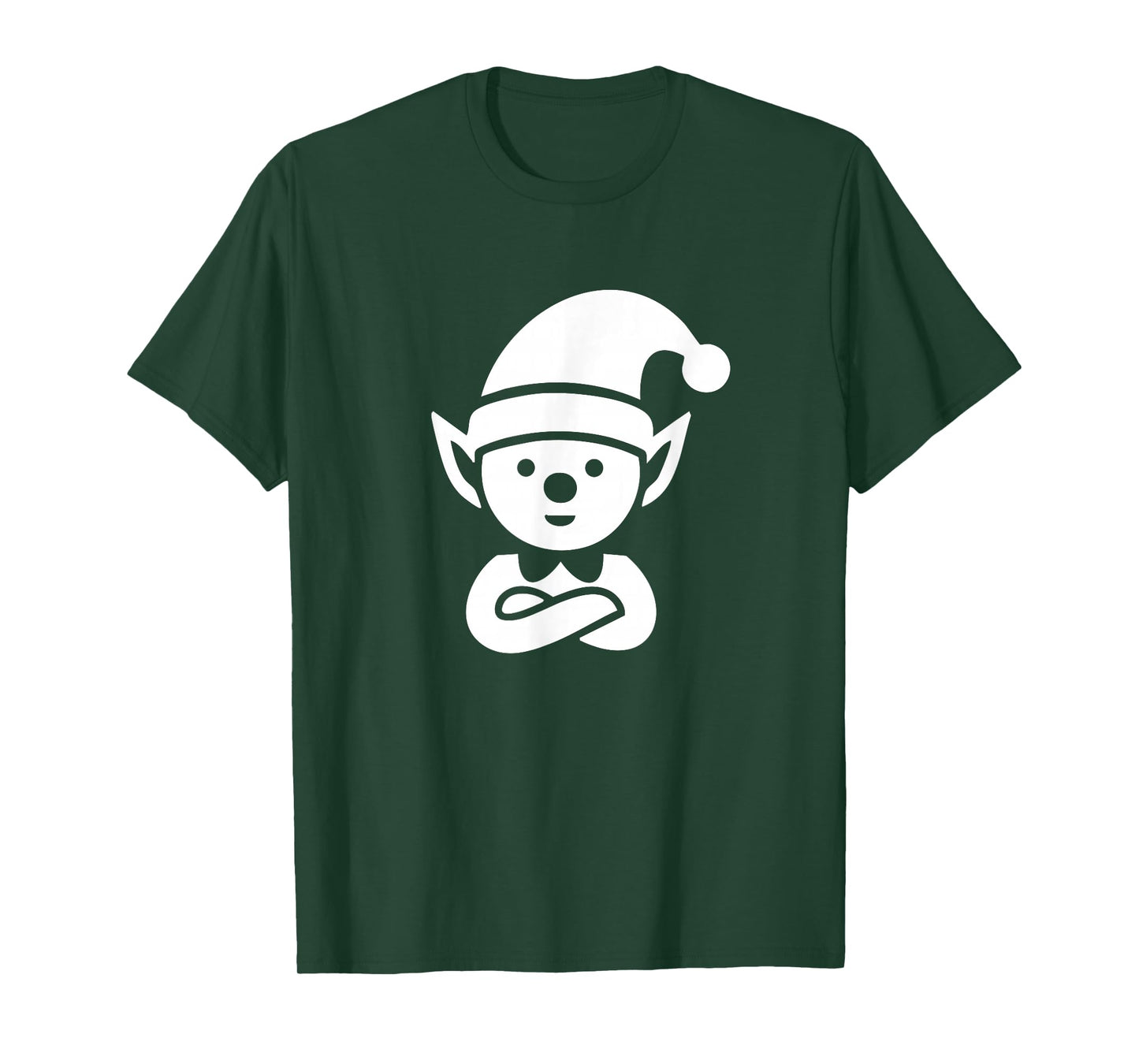 Santas Little Helper The Jolly Elf T-Shirt