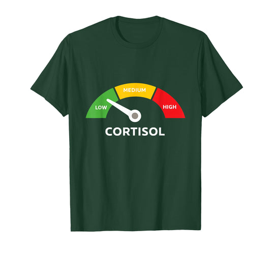 Low Cortisol Levels Meme T-Shirt