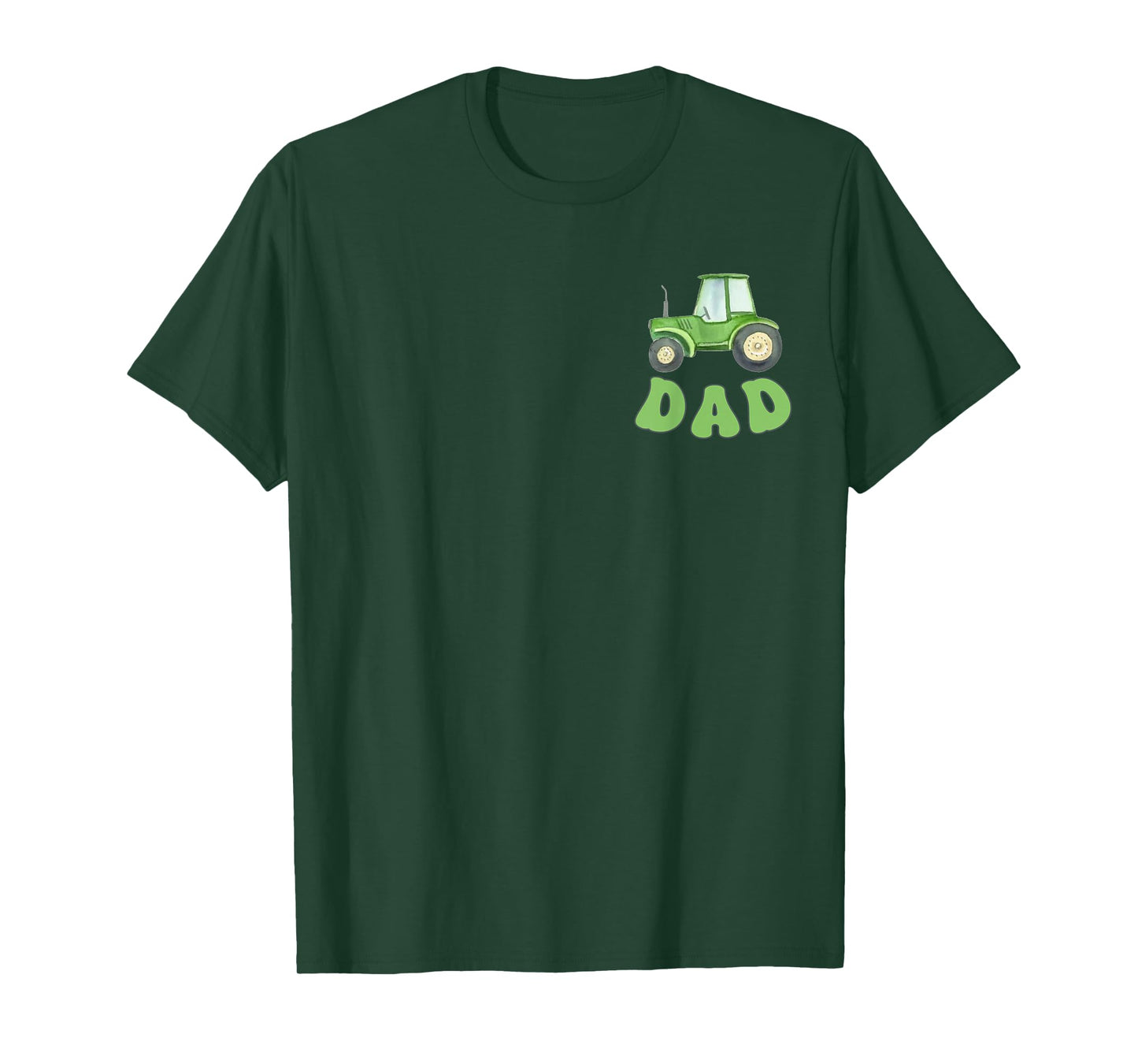 Dad of The Birthday Boy Tractor Farm Trucks Family Party T-Shirt