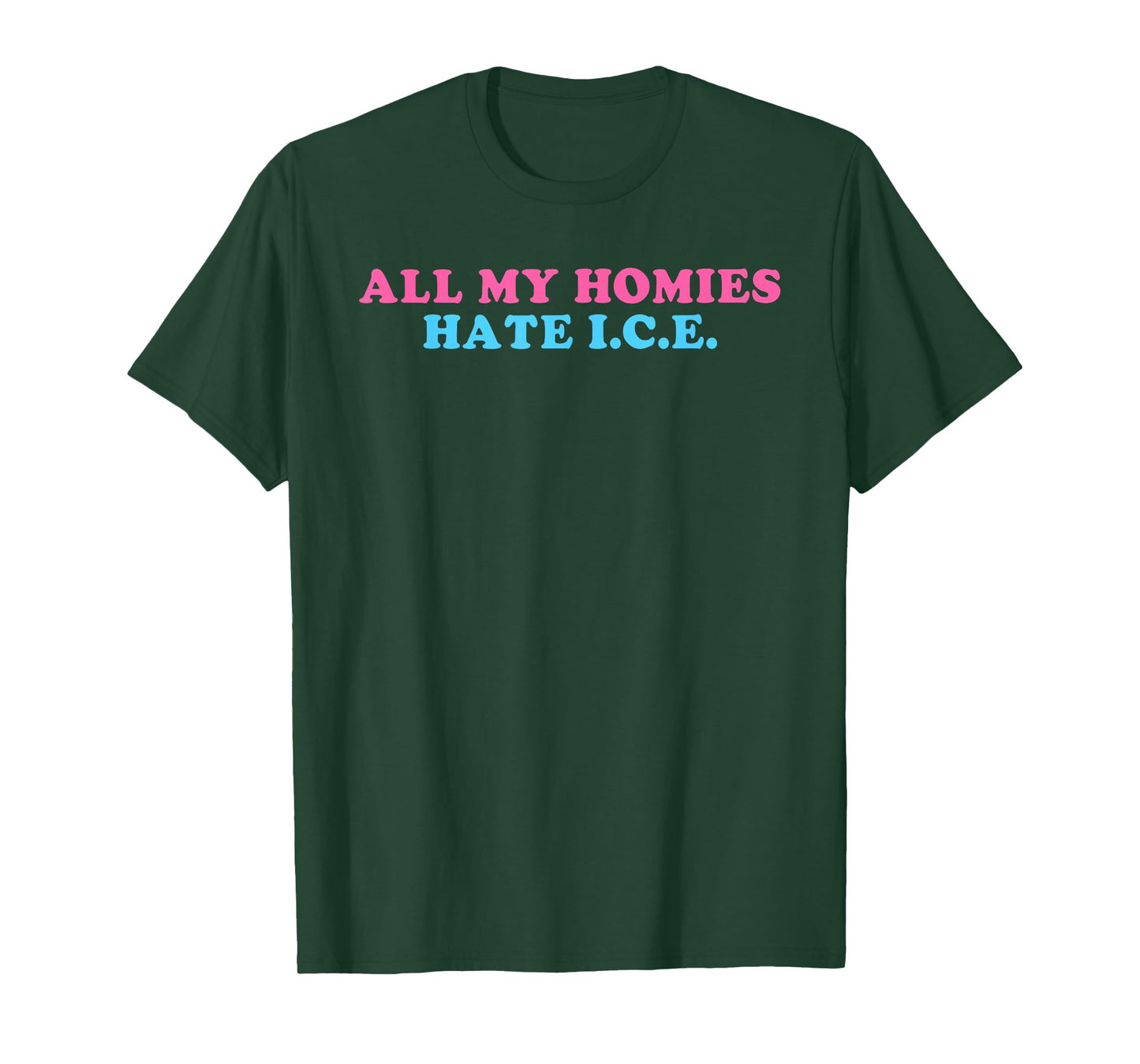 All My Homies, Hate I.C.E., Funny T-Shirt