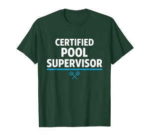 Pool Owner Pool Maintenance Pool Humor Backyard Pool Gift T-Shirt