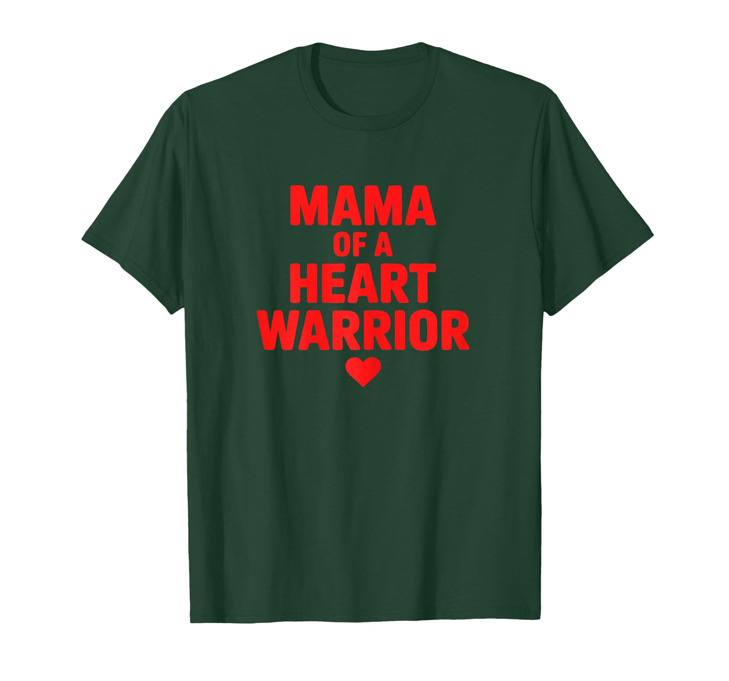 Vintage Mama of A Heart Warrior Disease Awareness CHD Women T-Shirt