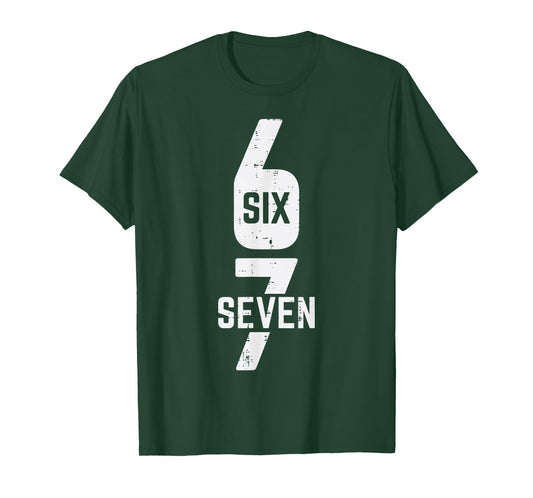 67 Costume Six Seven Meme Number 6 7 On It Men Women Kids T-Shirt