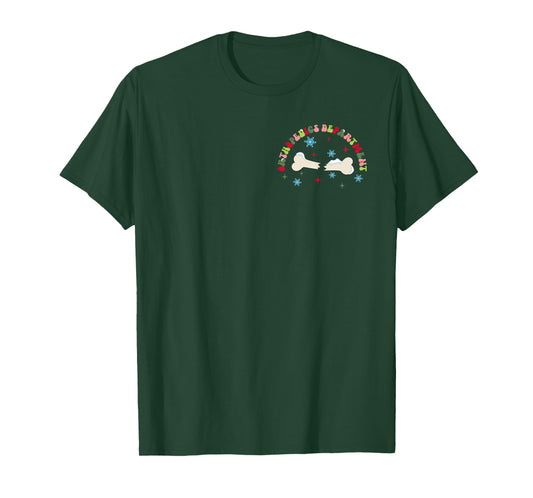 (2 Sided) Orthopedics Department Ortho Squad Christmas Nurse T-Shirt