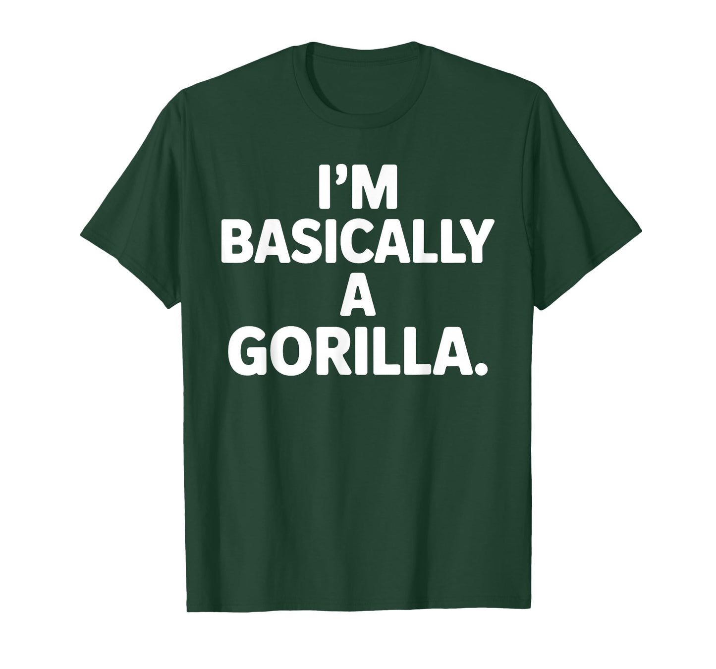 Funny Gorilla Art for Men Women Kids Monkey Gorilla Lover T-Shirt
