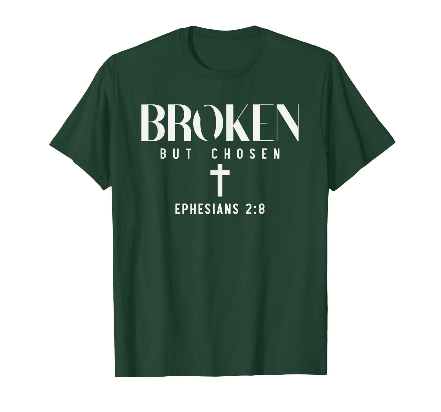 Christian Saying Broken But Chosen Minimal T-Shirt