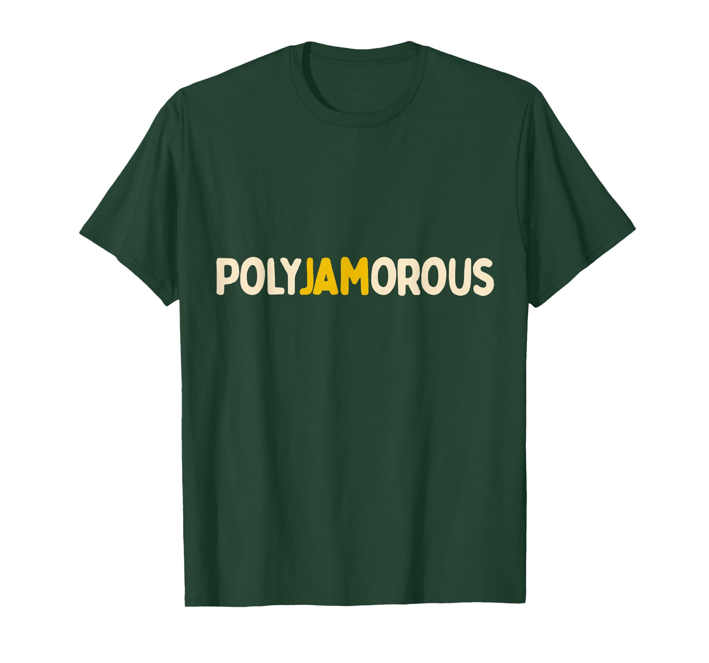 Polyjamorous Music Lover Design T-Shirt