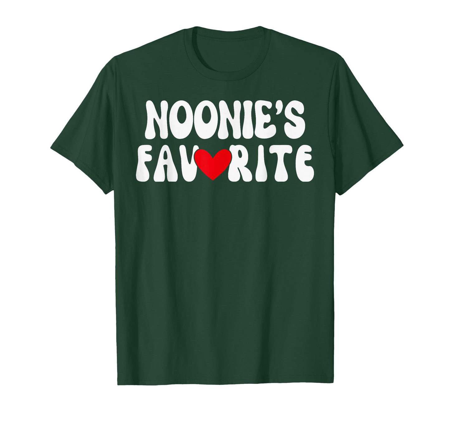 NOONIE’S Favorite Funny Grandparent Grandchild Humor T-Shirt