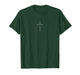 The Way Minimalist Cross Christian Faith T-Shirt