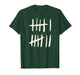 Funny Six Seven 67 Meme Tally Marks 6 7 Numbers T-Shirt