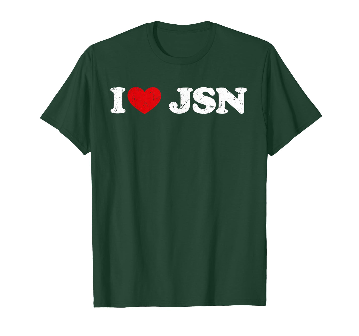 I Love JSN Vintage I I Heart JSN T-Shirt
