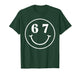 Number 67 Player Or 67th Birthday Six Seven Funny T-Shirt