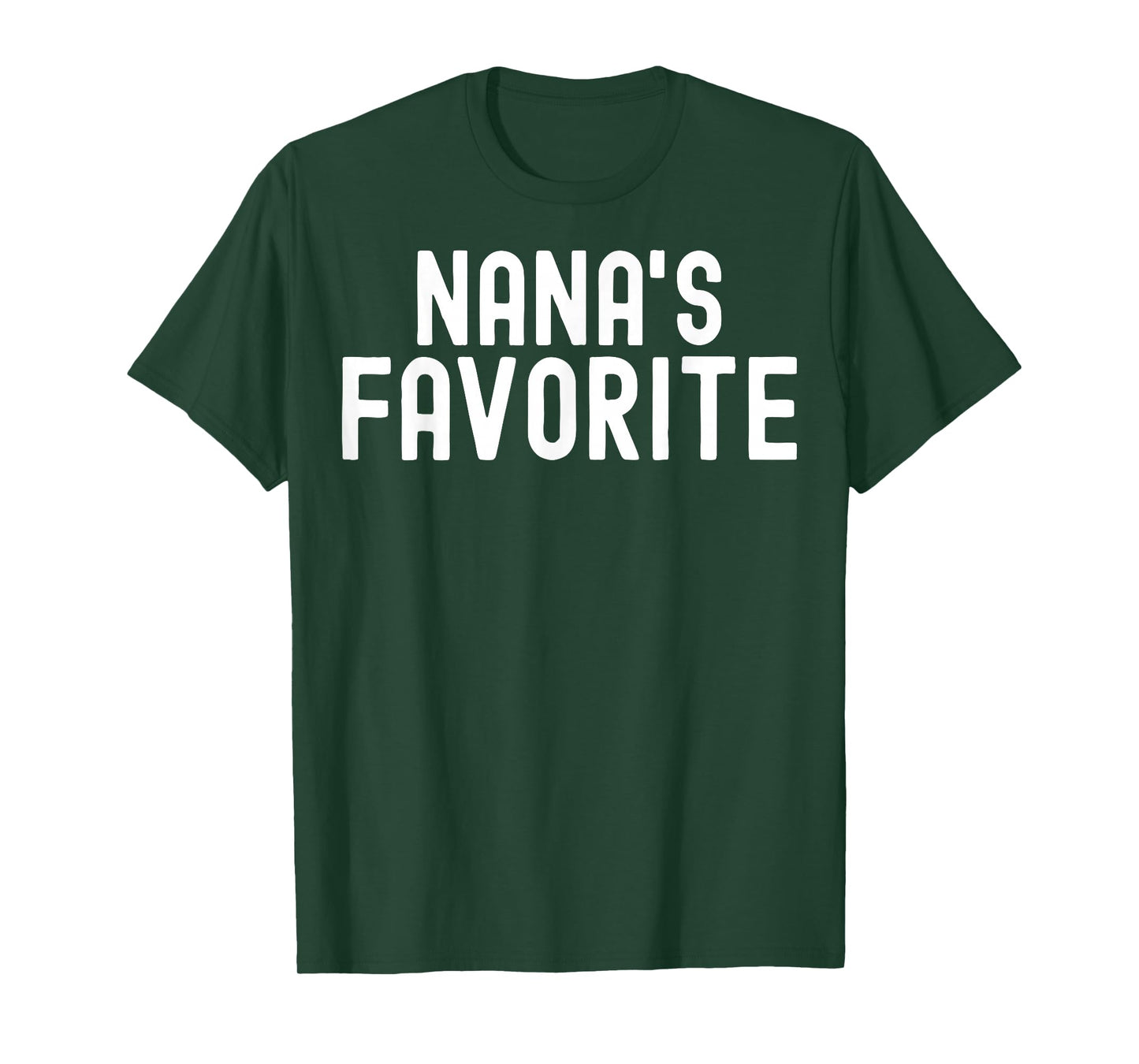 Nana's Favorite Family Baby Grandchild Quote Family Matching T-Shirt