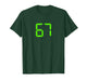 Funny 6 7 Digital Clock Six Seven Meme Men Women Kids T-Shirt